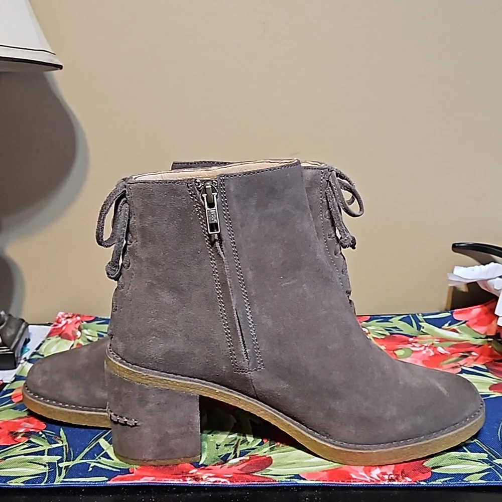 UGG Corinne Suede Ankle Boots-NWOT